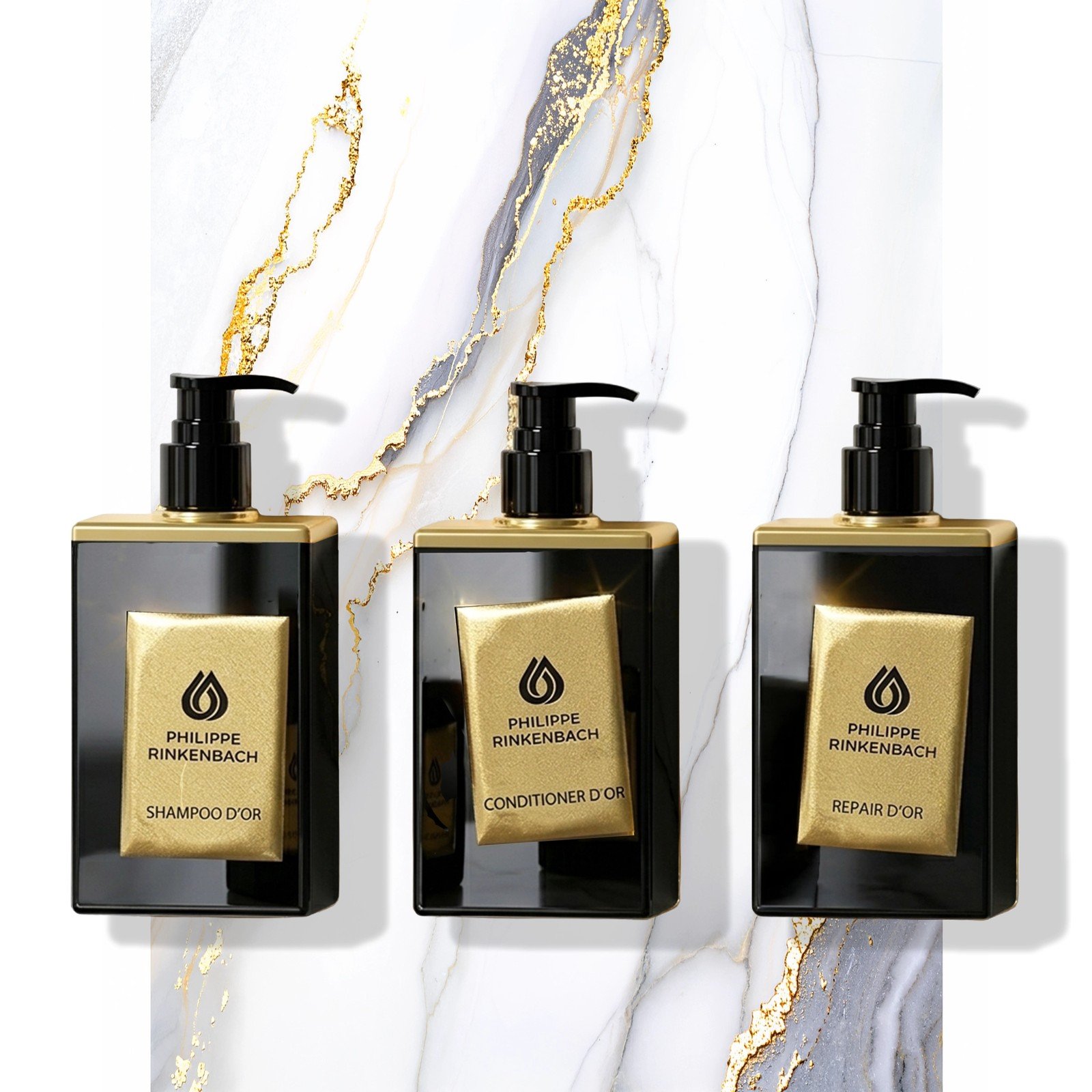 Shampoo D’OR, Conditioner D’OR et Repair D’OR